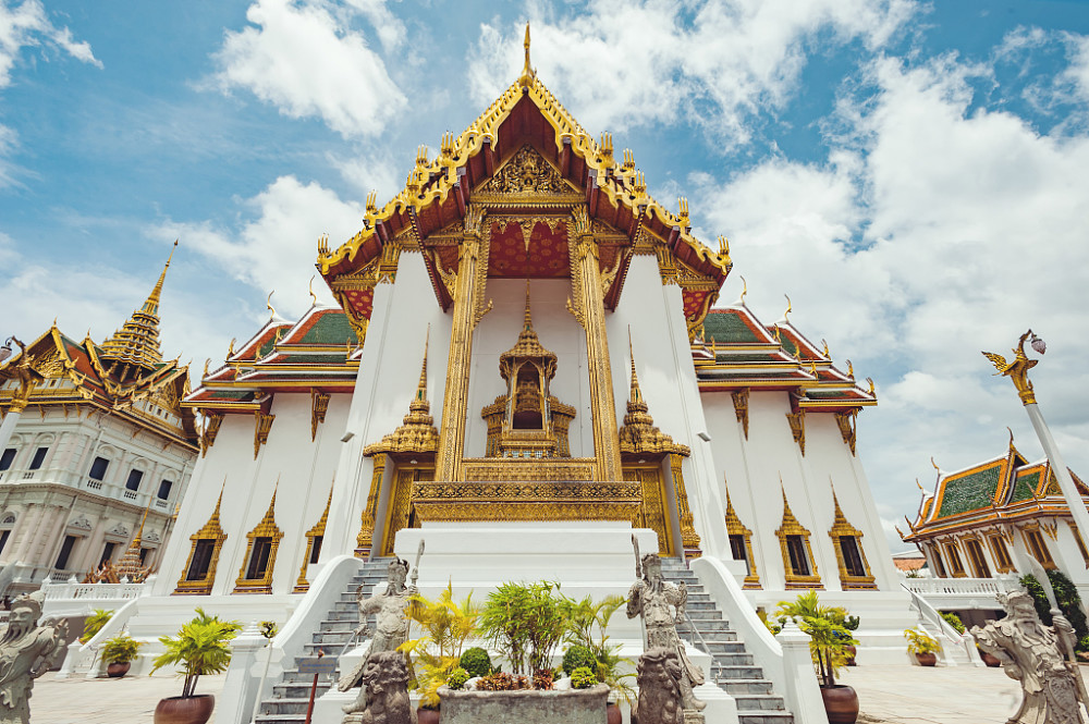 魅力十足的泰国大皇宫,曼谷王朝的象征,宫殿与寺庙艺术结晶