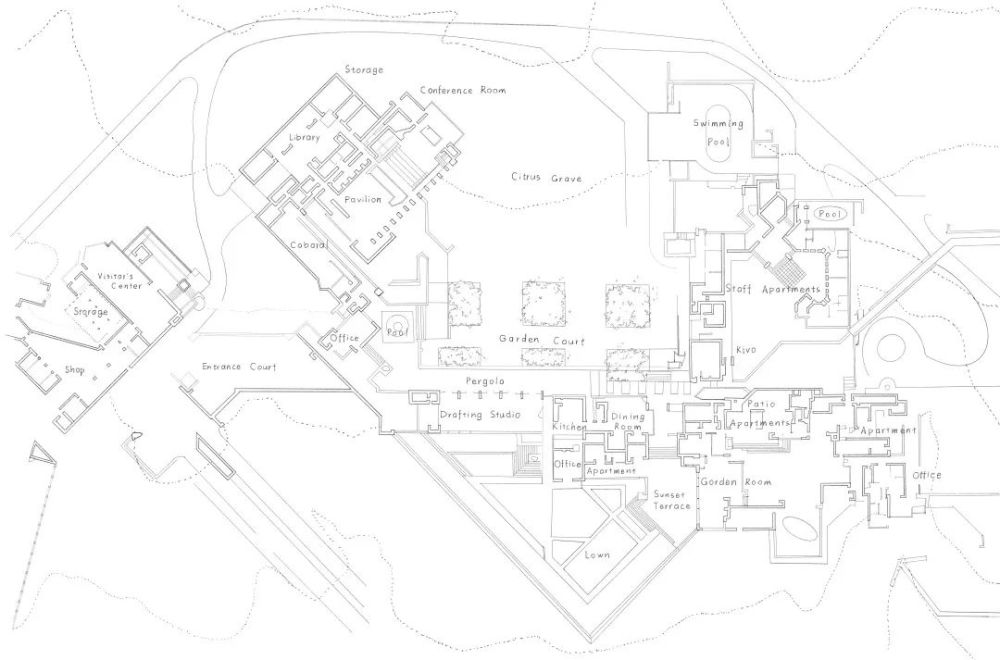 在塔里埃森建筑学院的两周