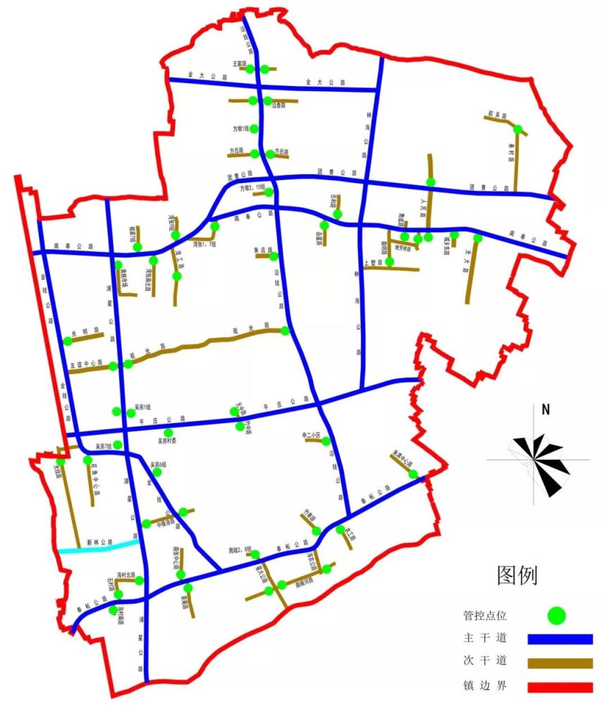 奉贤青村版封路地图来啦!回乡的奉贤人请收好这份管控