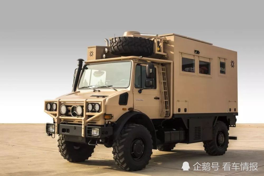 奔驰乌尼莫克u4000 "撼路者"越野房车 市场售价350万