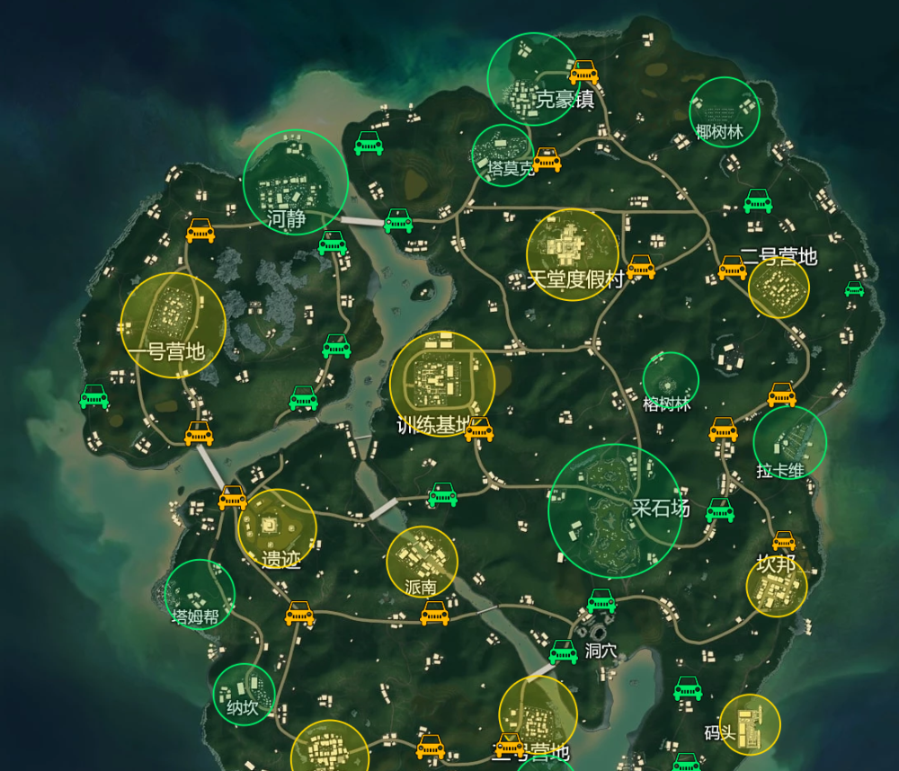 和平精英:新手最爱的地图是哪张?技术大神又青睐哪张