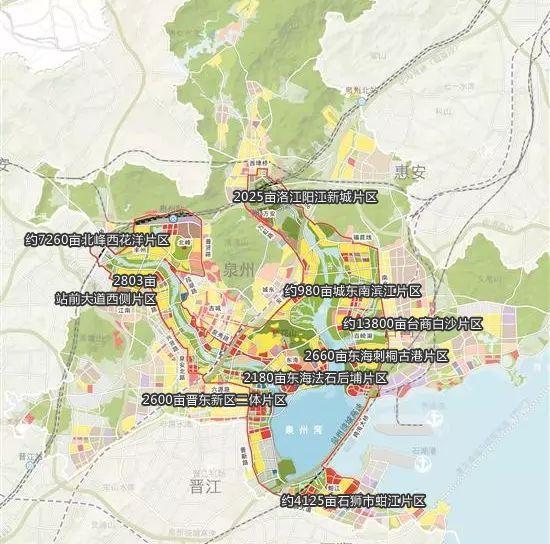 泉州未来重点打造这9大片区!最新规划效果图公开!