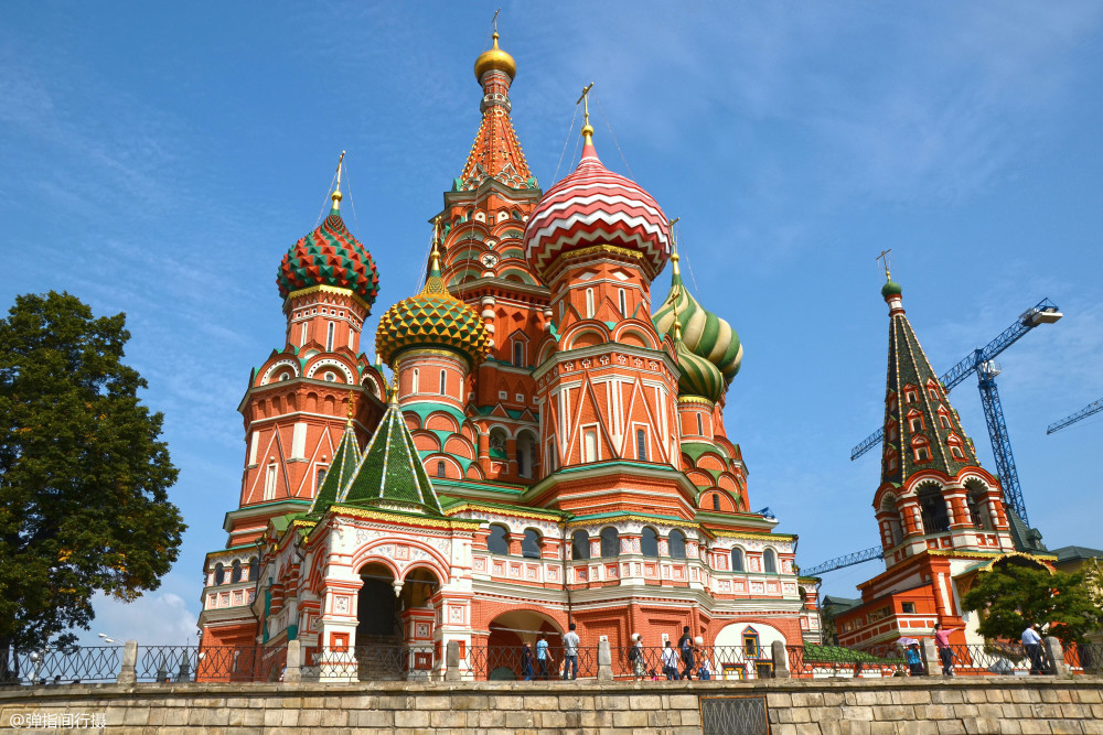 俄罗斯最美教堂,宛如彩色梦幻城堡,是该国最火旅游地标