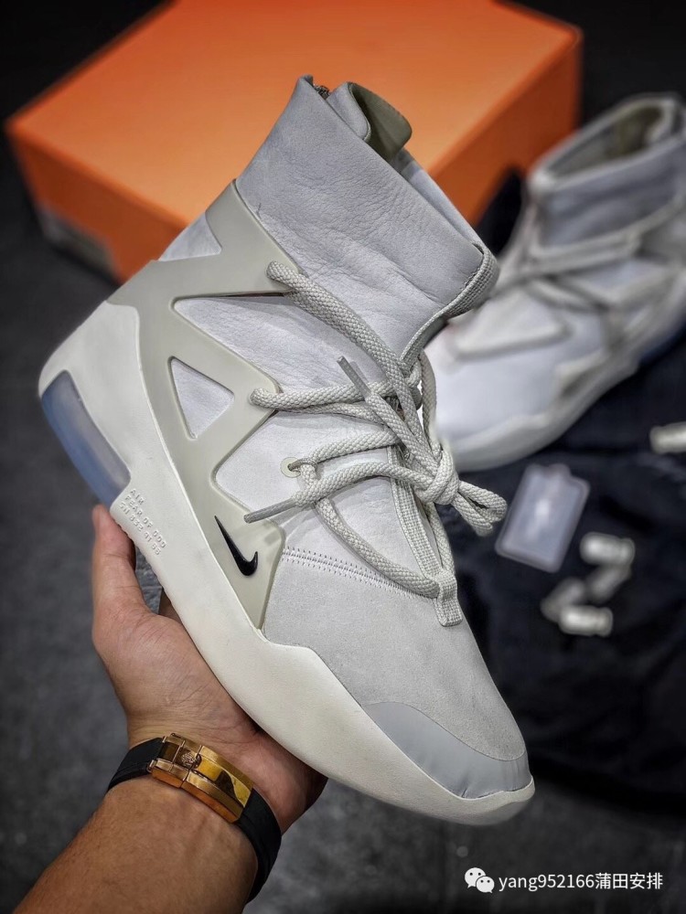 nk air fear of god 1 白灰 fog