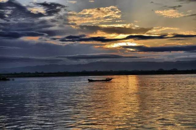 缅甸的伊洛瓦底江