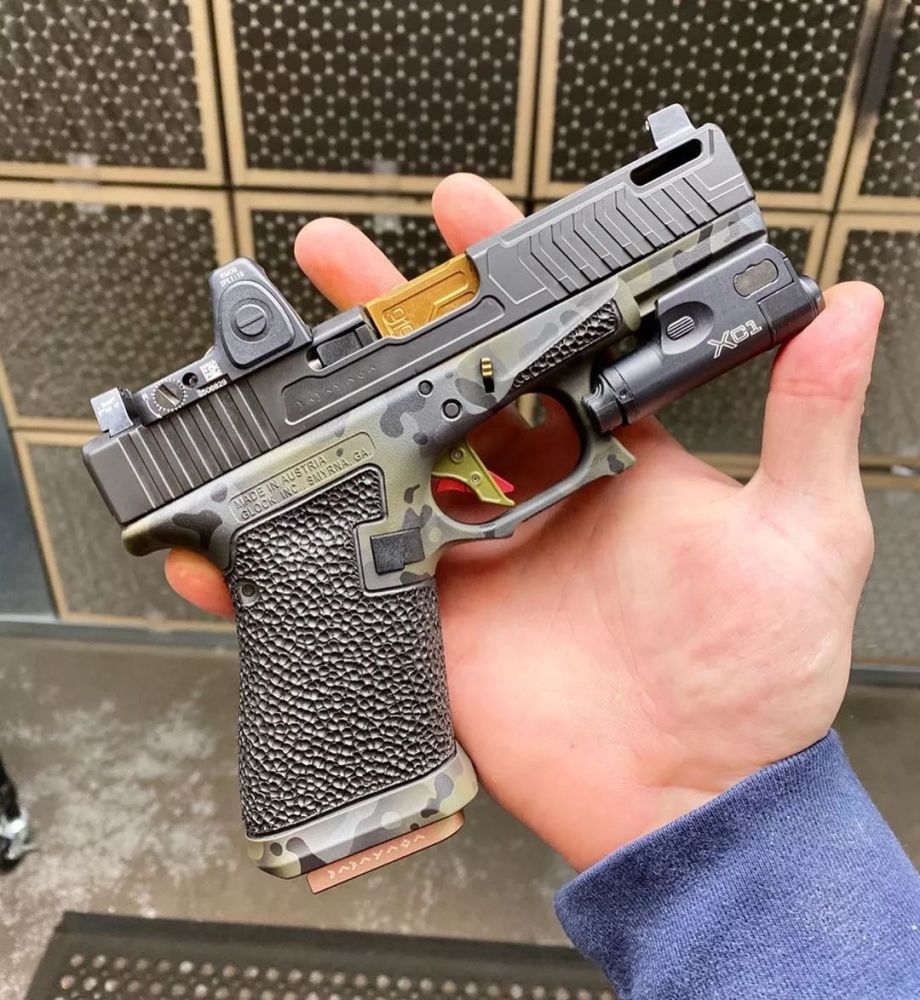 g家爱好者太多了,改装后的glock我太喜欢了