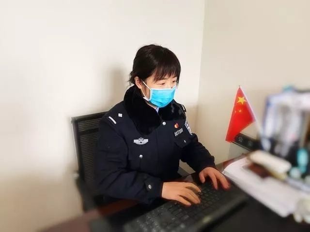 蒲城县公安局最美警花—陈庄派出所女民警董甜