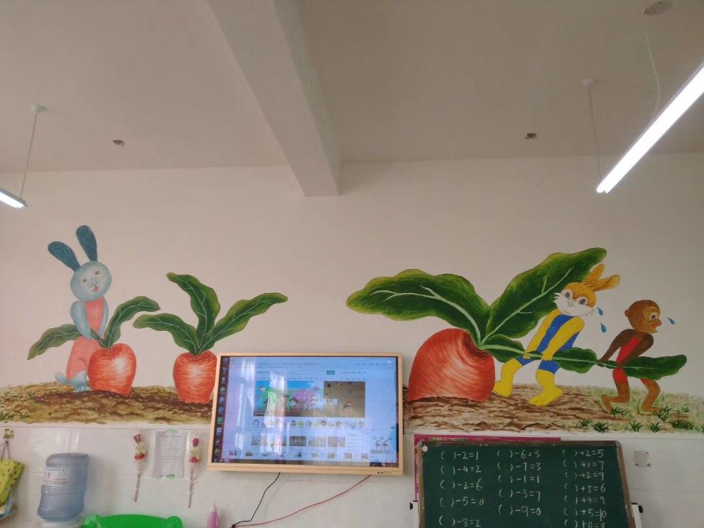 请您欣赏这漂亮的墙绘