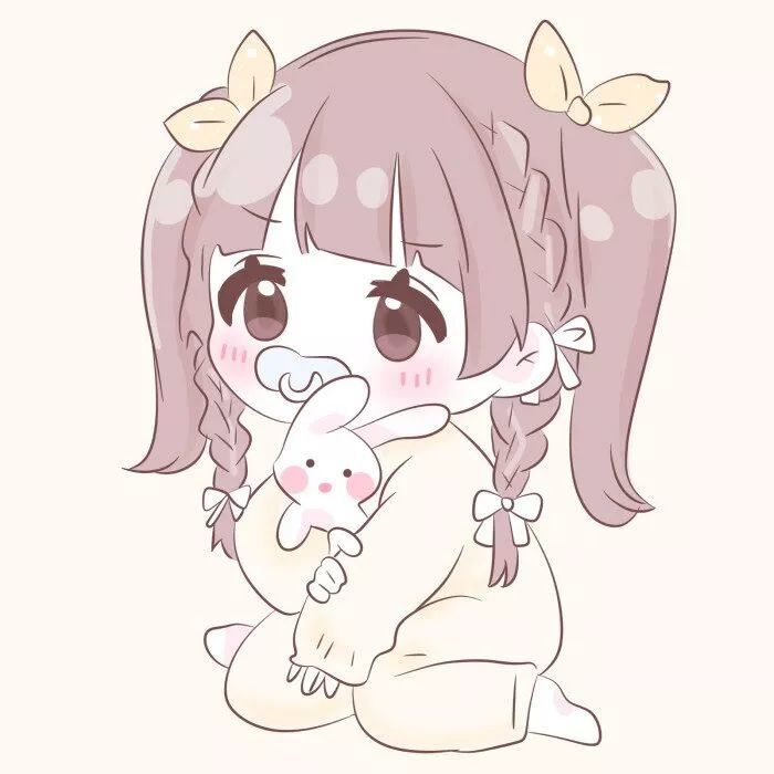 超可爱软妹粉嫩少女动漫头像