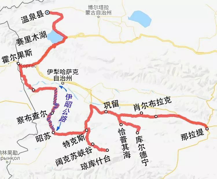 新疆自驾游—驶过伊犁河谷