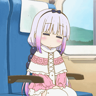 《小林家的龙女仆》康娜卡姆依gif