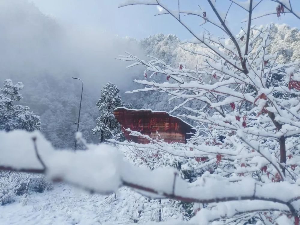 昨晚,汉源下雪了……100 图片带你领略雪后汉源各地美景