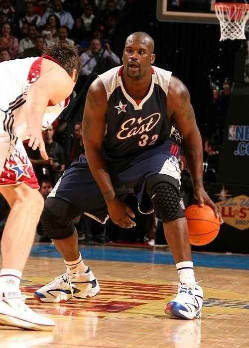 奥尼尔搞怪,奥尼尔全明星,奥尼尔耍宝,nba全明星,ok组合