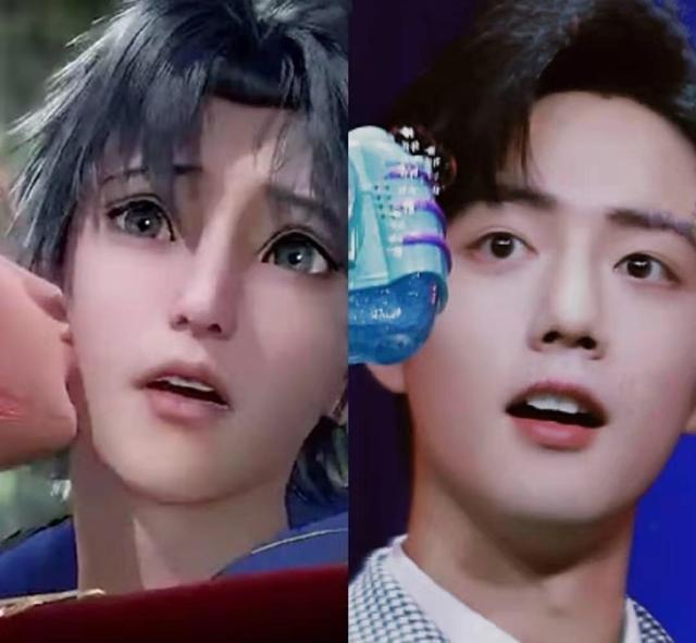 斗罗大陆:有一种相似度,叫做肖战和唐三,侧脸和嘴唇简直神似