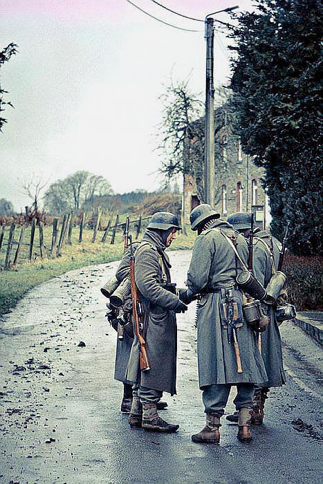 二战彩色老照片,每一张都很经典,看看战争的残酷!