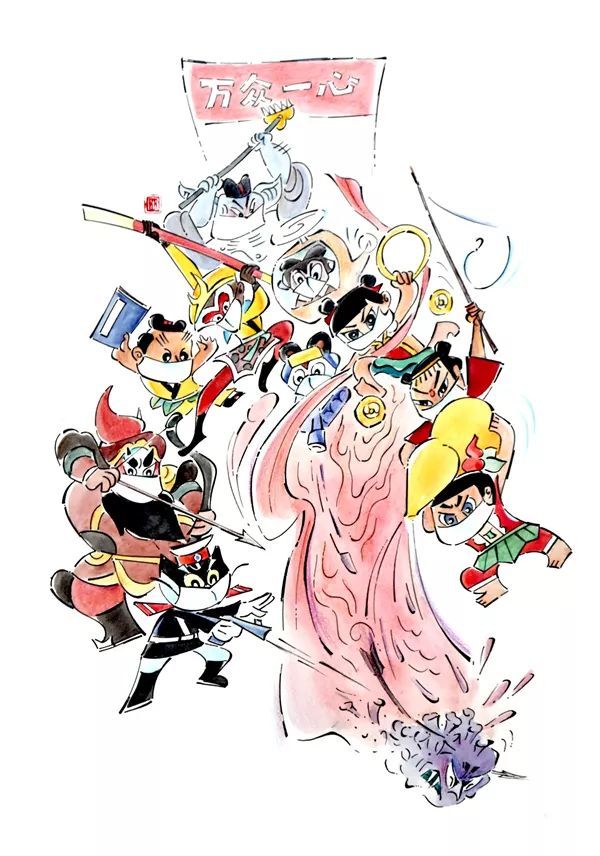 "山东战疫 众志成城"网络动漫作品展播:不忘初心!