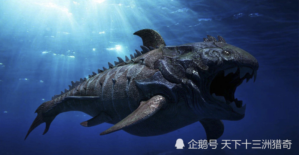 上古六大海洋巨兽,古代鲨鱼竟有50吨重,咬合力36吨!