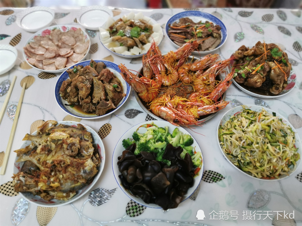 东北吉林家常年夜饭大餐嘎嘎香!