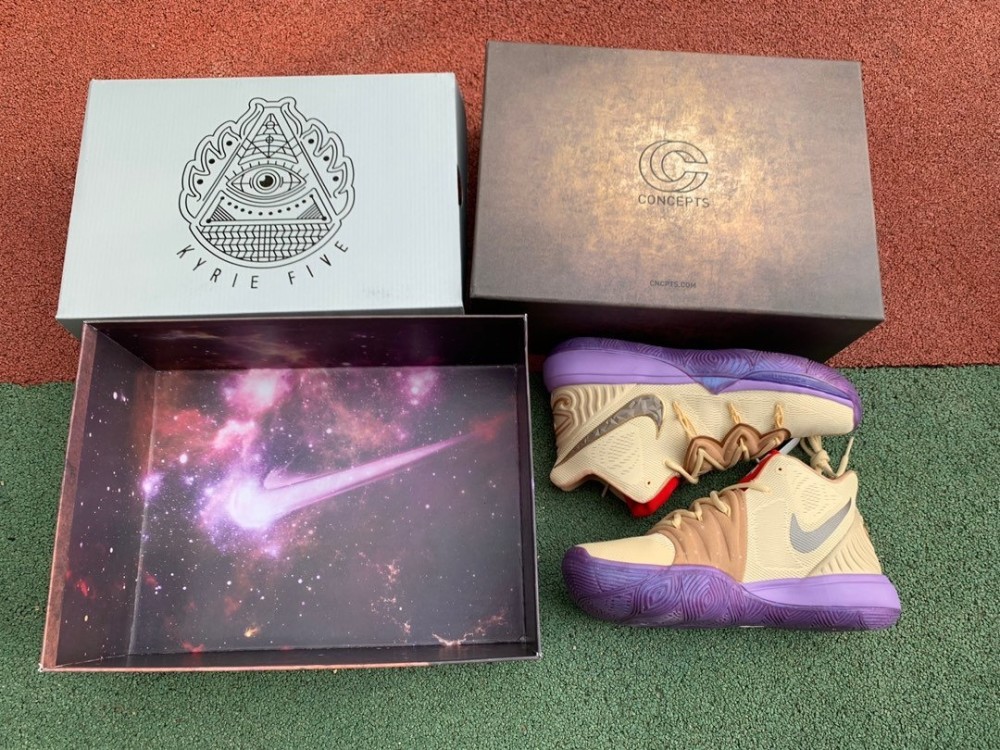 欧文5什么时候才过时!nike kyrie 5 埃及特殊鞋盒开箱