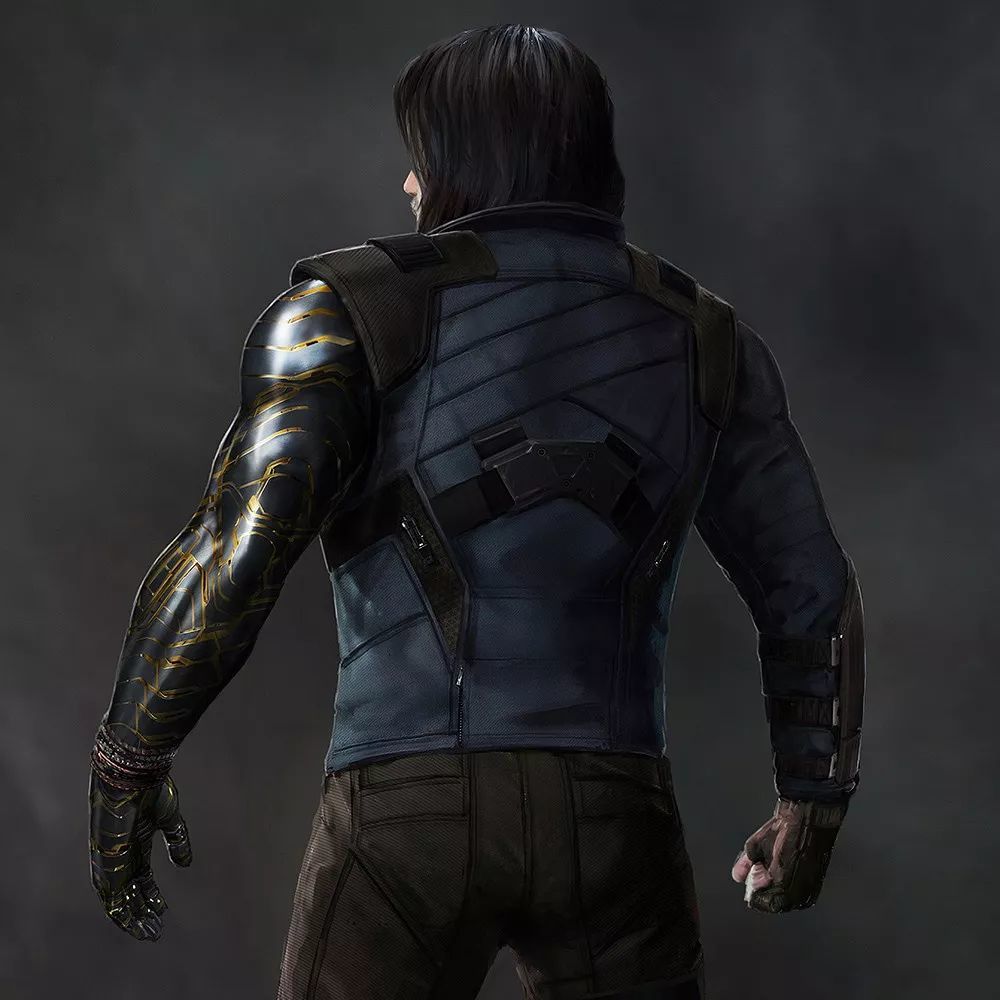 复联3概念图曝光,钢铁侠变身帅爆,冬兵振金手臂也不弱