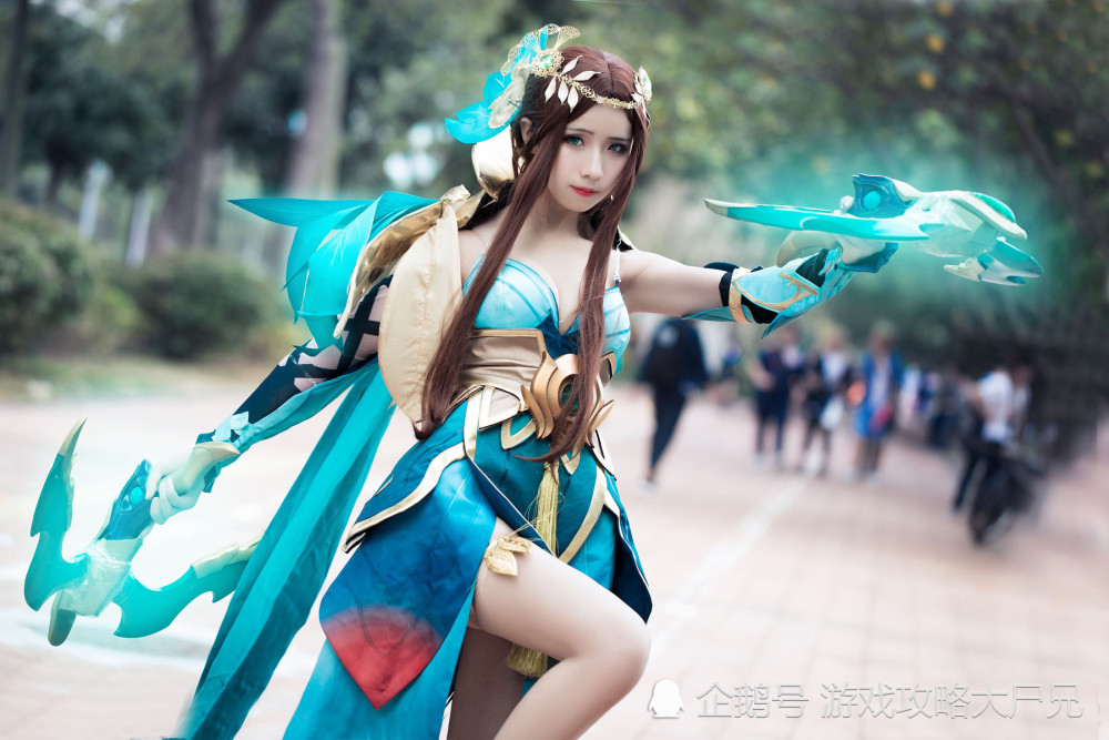 二次元美女cos虞姬,终于打动网友!