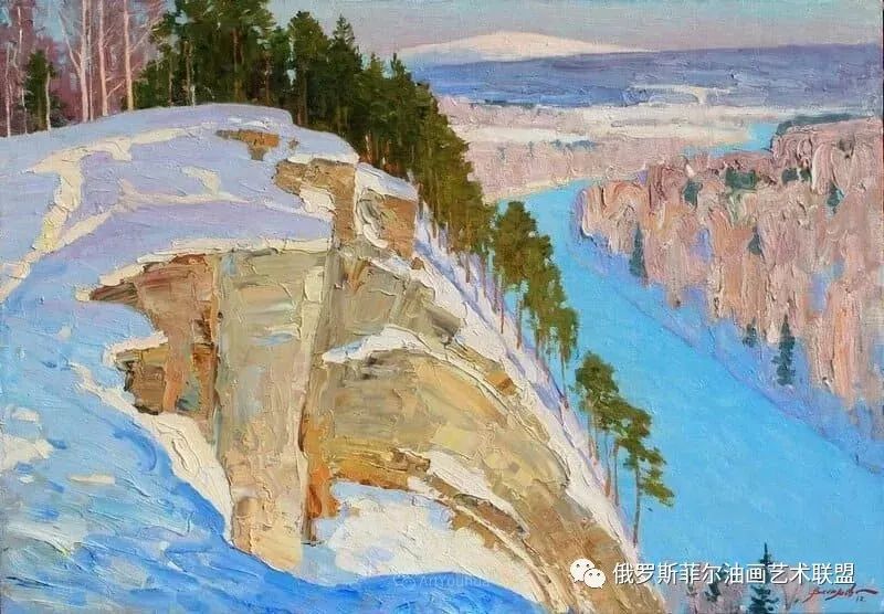 俄罗斯艺术家德米特里·瓦西里耶夫风景油画作品赏析