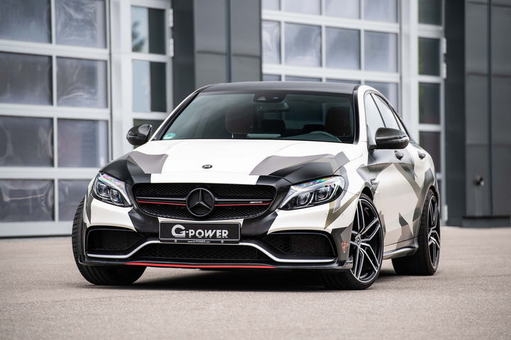 g-power推出800 hp改装版梅赛德斯amg c63轿车