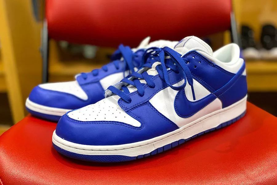 nike dunk low 肯塔基配色实物图曝光