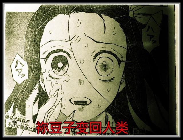 鬼灭之刃195话,无惨打不过炭治郎并开始逃跑,祢豆子变