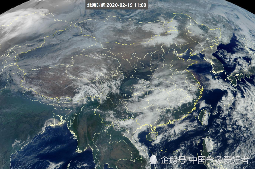 雨水节气从太空看地球:我国全国少雨,太平洋上惊现"万里云墙"