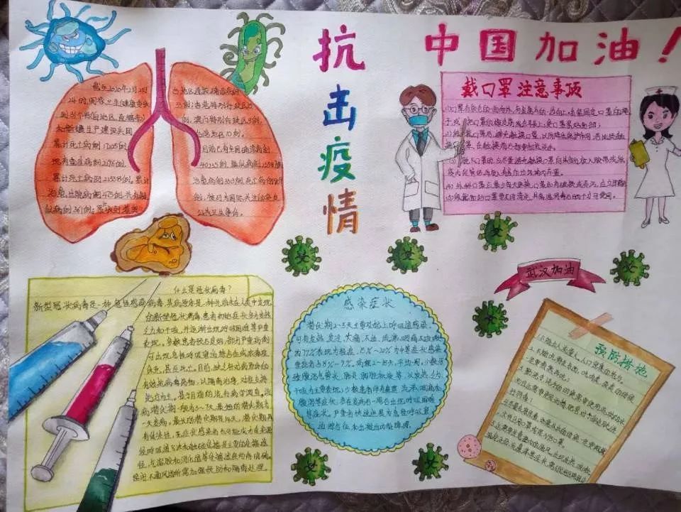 齐心抗疫 元谋小朋友有"画"说