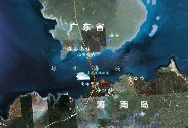 粤海铁路又没有跨海大桥,火车是咋渡海过去海南的?为啥不建呢?