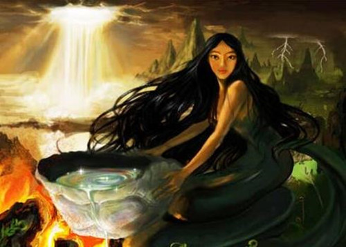 有段时间古装玄幻剧里非常流行"女娲后人"梗,不管主角的设定如何,都