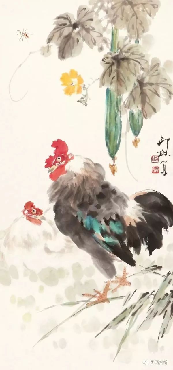 中国小写意花鸟画扛鼎者——萧朗