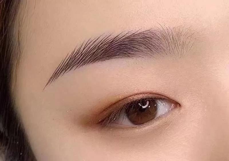微课堂——灵韵线条眉和纸上线条排列