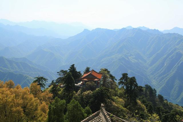 陕西,西安,五台山,森林公园