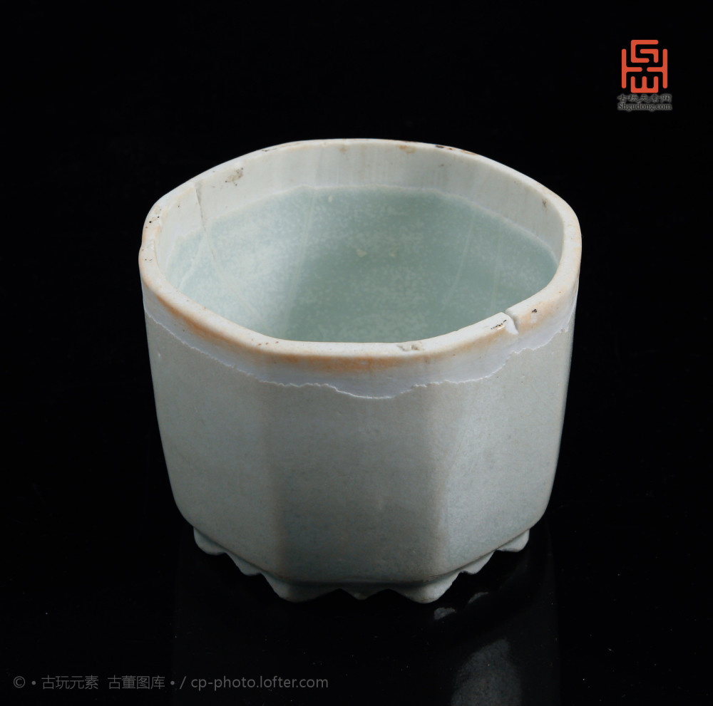 宋湖田窑影青釉香炉