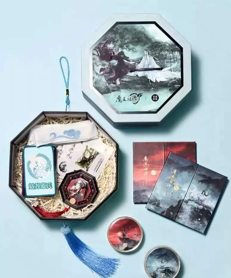 美康粉黛×《魔道祖师》动画周边彩妆礼盒