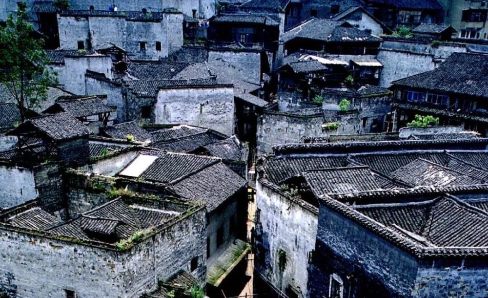 洪江古商城 烟雨洪江街区