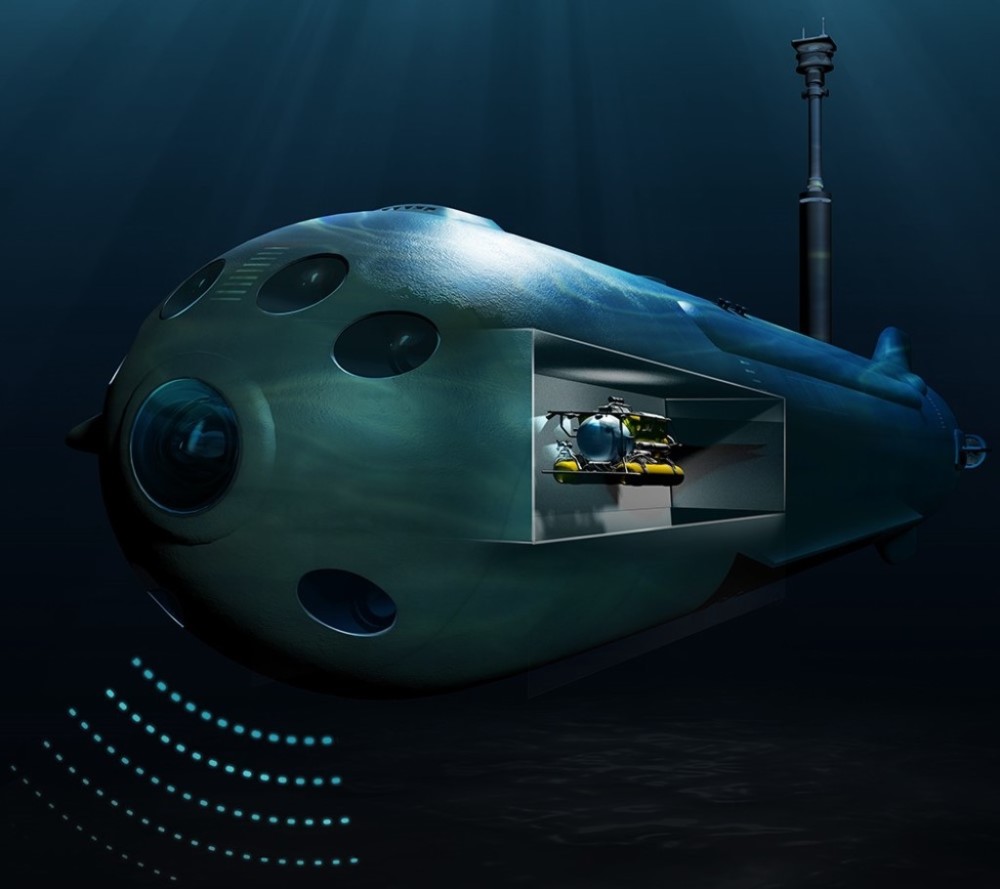 俄洲际鱼雷天敌现身:美测试超大无人潜航器,航程高达一万多公里