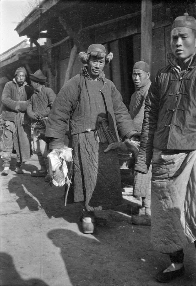1917年开封老照片 百年前的开封城墙铁塔龙亭王旦墓