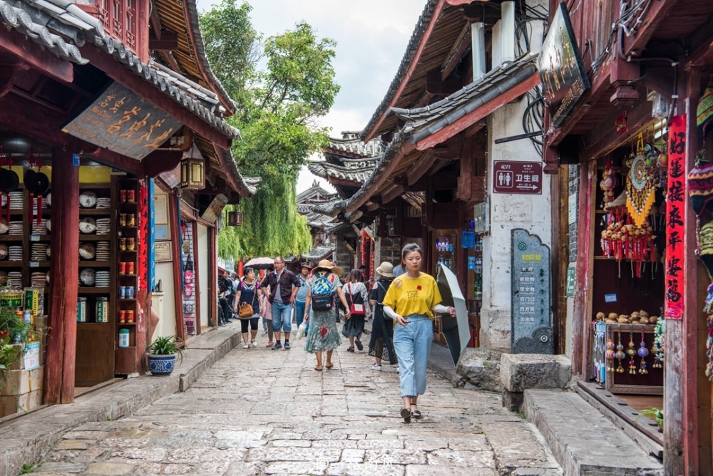云南,丽江,大研古城,束河古镇,旅游胜地