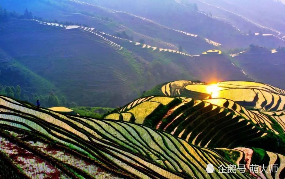 龙胜县,旅游景区,龙脊梯田,壮族,龙胜梯田,梯田