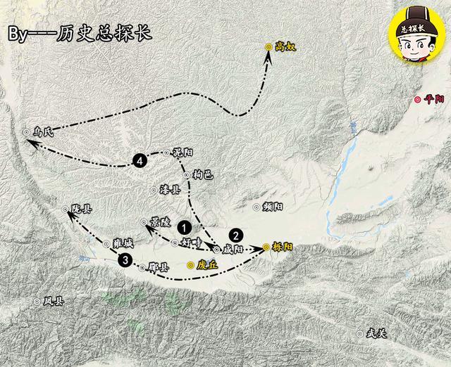 图解楚汉战争:齐国兴兵叛乱,刘邦挺兵出关,定鼎三秦大地