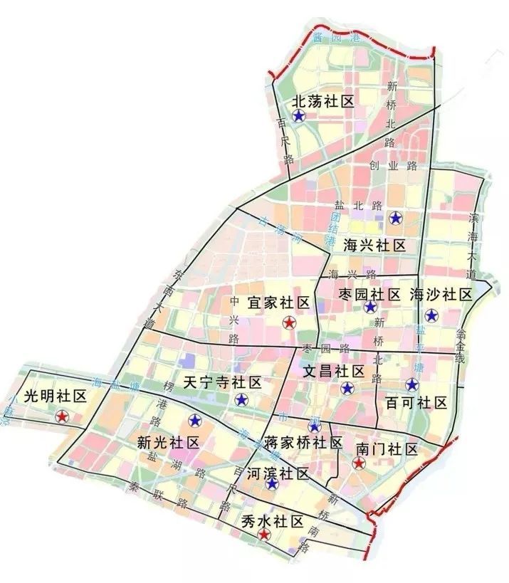 海盐城市社区划分