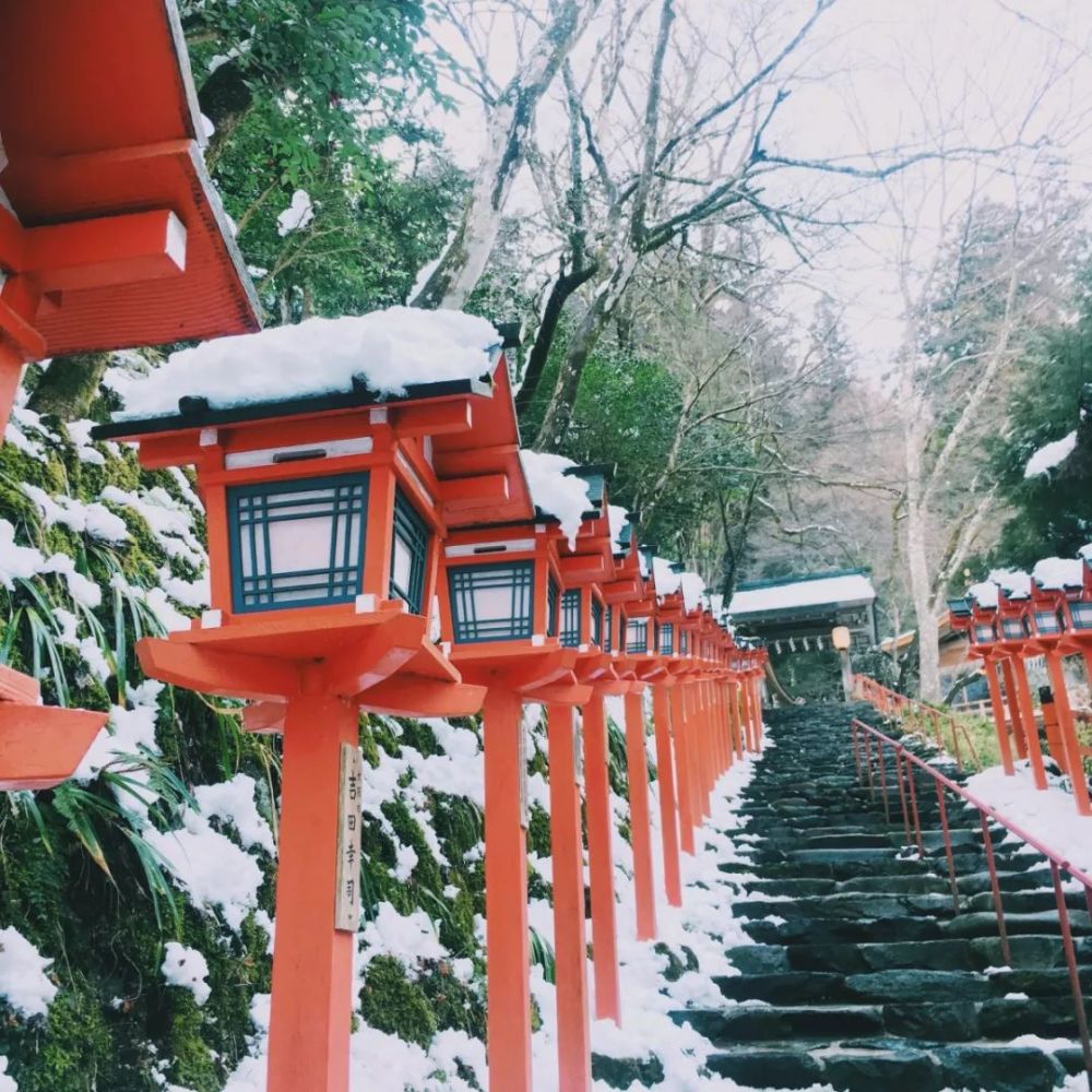 日本京都—你看到过贵船神社的雪景吗?