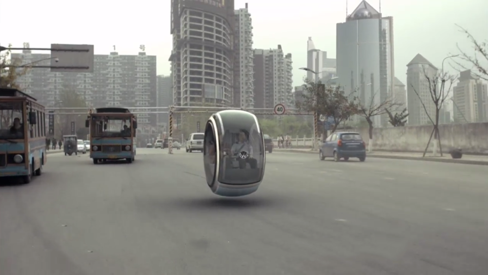 中国成都女孩发明的磁悬浮汽车,可以在空中行驶,还能自动驾驶!