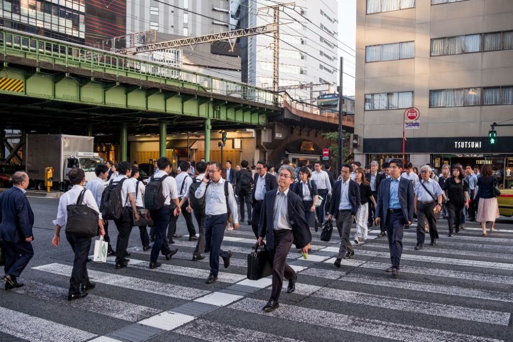日本街头实拍:作为老龄化最严重的国家,各种无障碍设施很完善