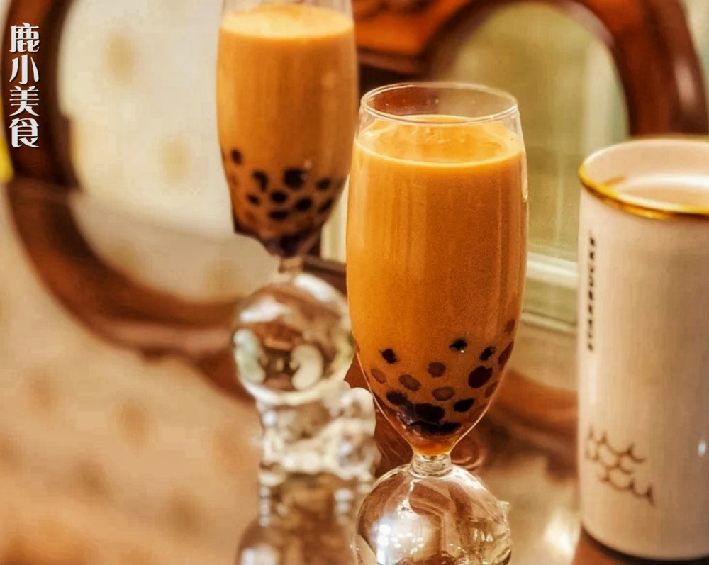 宅家学做珍珠奶茶!掌握奶茶和珍珠调配比例,茶香奶滑