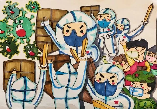 杭州这群孩子们画出了他们心中的超级英雄!